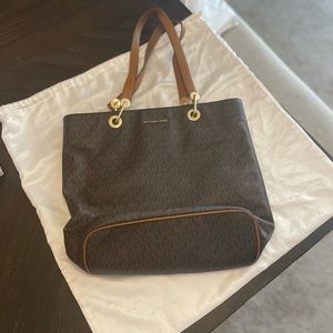 Michael Kors Brown Bag Gently Used